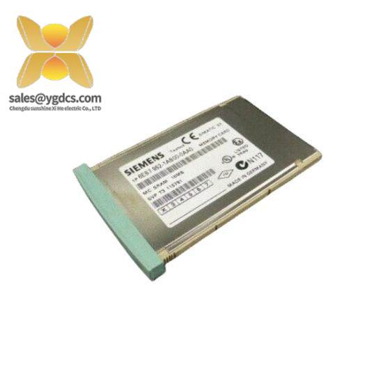 Siemens 6ES7 952-1AS00-0AA0  RAM Memory Card - 4MB