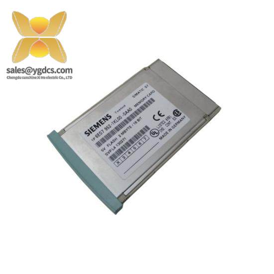 Siemens 6ES7 952-1KL00-0AA0  Flash Memory Card - 2MB