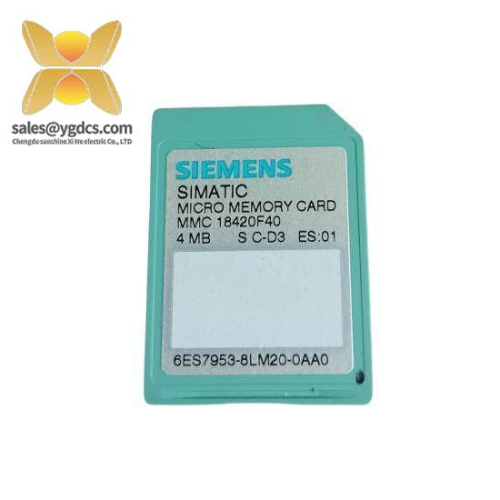 Siemens 6ES7 953-8LM20-0AA0 Micro Memory Card