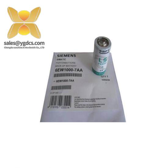 Siemens 6EW1000-7AA Backup battery Lithium SNR