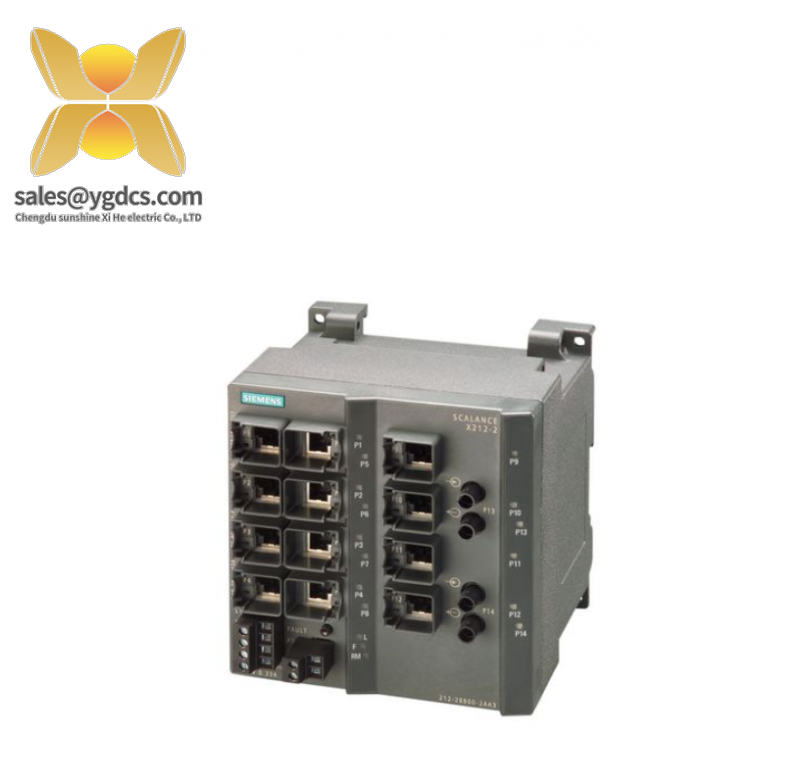 SIEMENS 6GK5212-2BB00-2AA3 managed IE switch