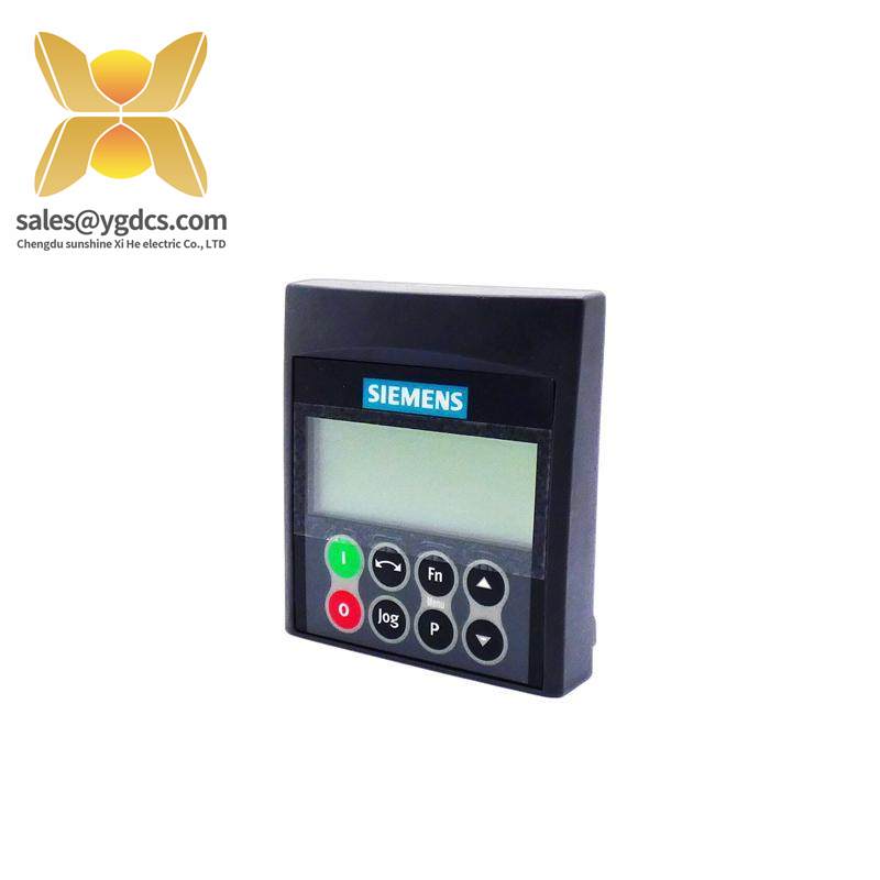 SIEMENS 6SE6400-0AP00-0AA1 OPERATOR INTERFACE