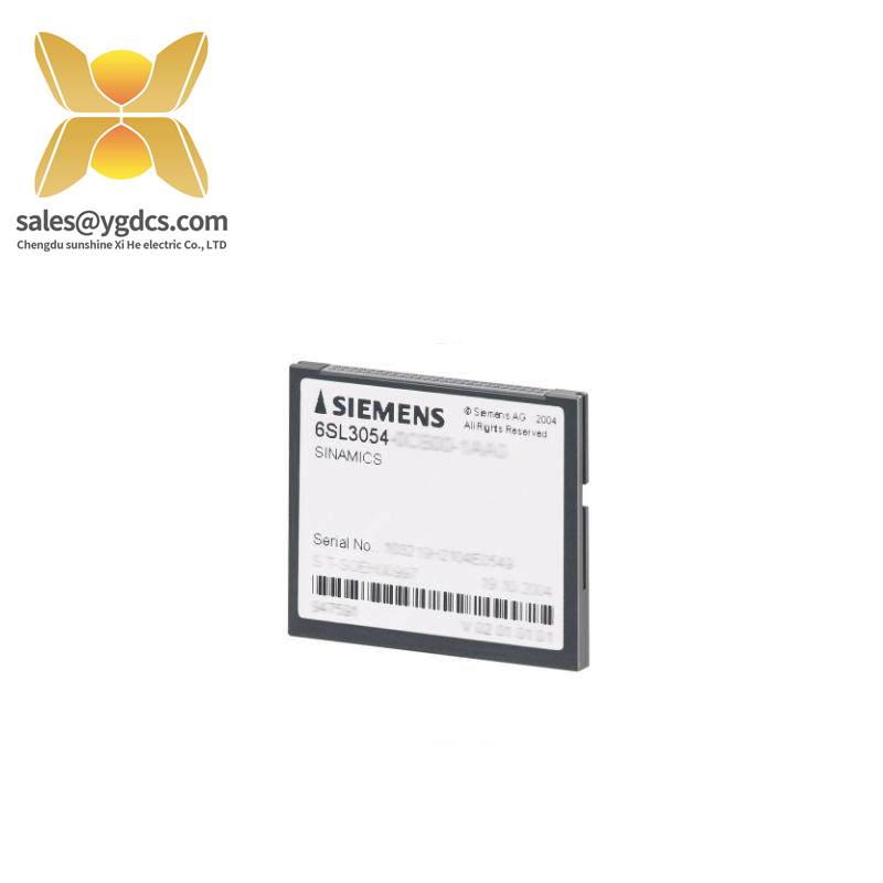 Siemens 6SL3054-0AA01-1AA0 SINAMICS S120 CompactFlash card