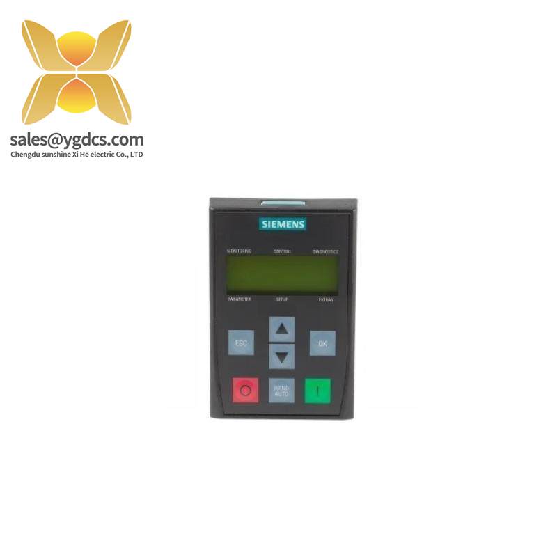 SIEMENS 6SL3255-0AA00-4CA1 Control Panel
