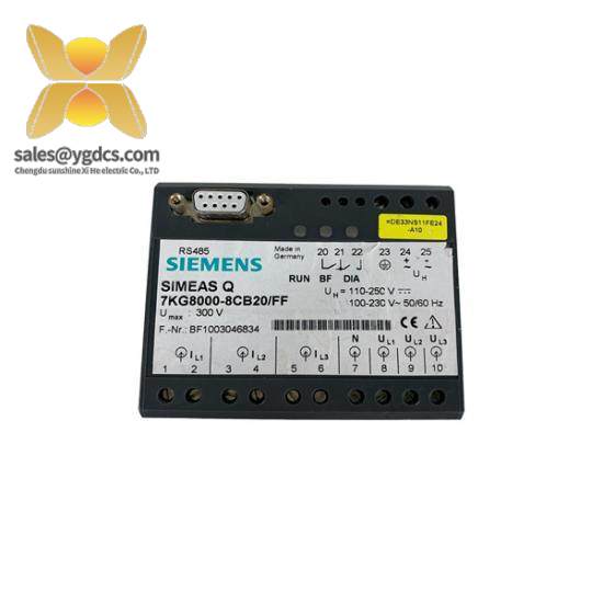 SIEMENS 7KG8000-8AB20/FF Ff Profibus Module