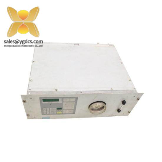Siemens 7MB1020-0CE20-0BA1 Gas Oxygen Analyzer Meter