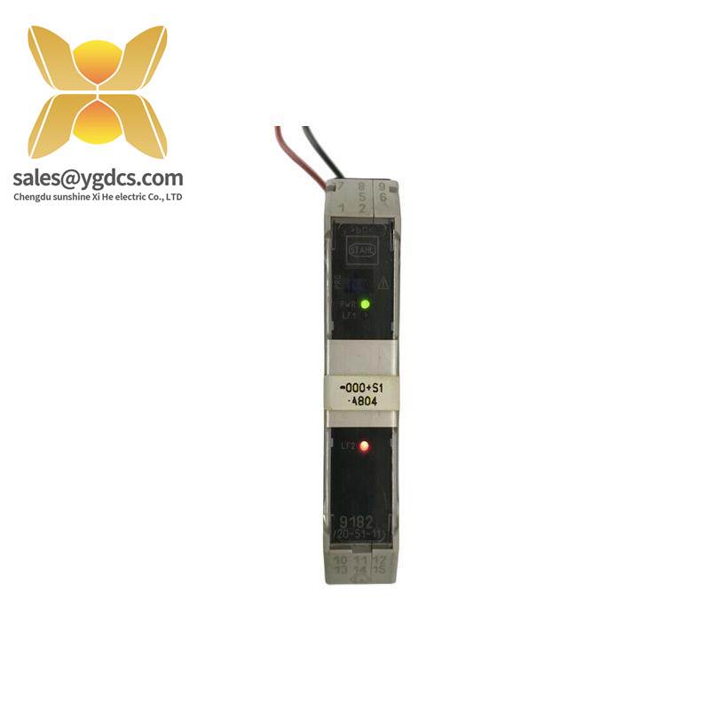 STAHL 9182/20-51-11 TEMPERATURE TRANSMITTER