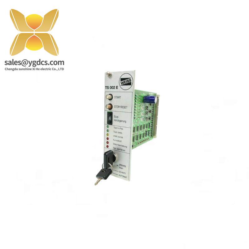 WEISS TS002E TC control card