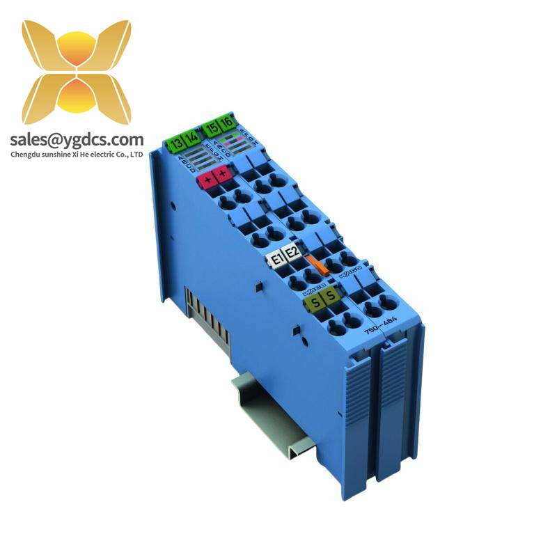 WAGO 750-484 channel analog input