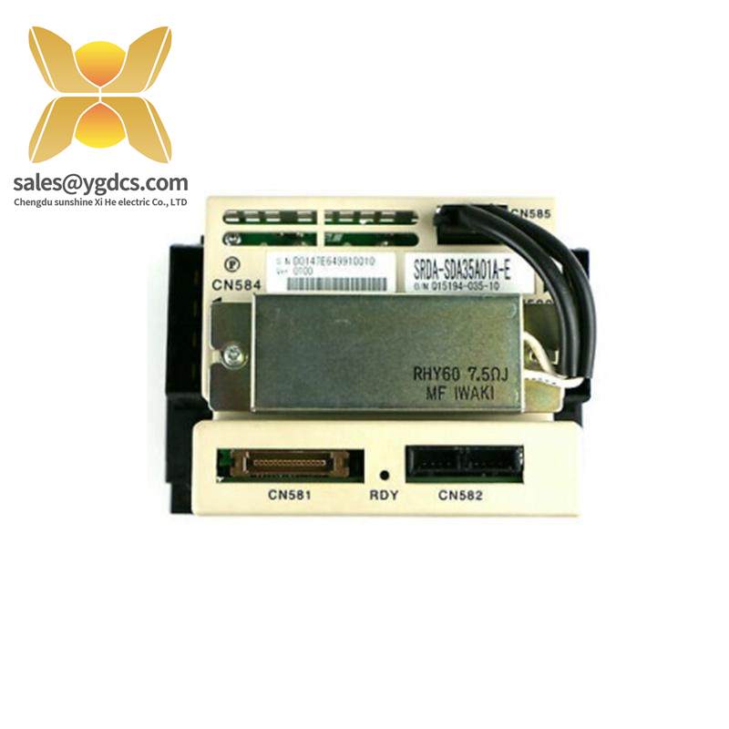 Yaskawa SRDA-SDB95A01A-E， MPL800 Driver Brand