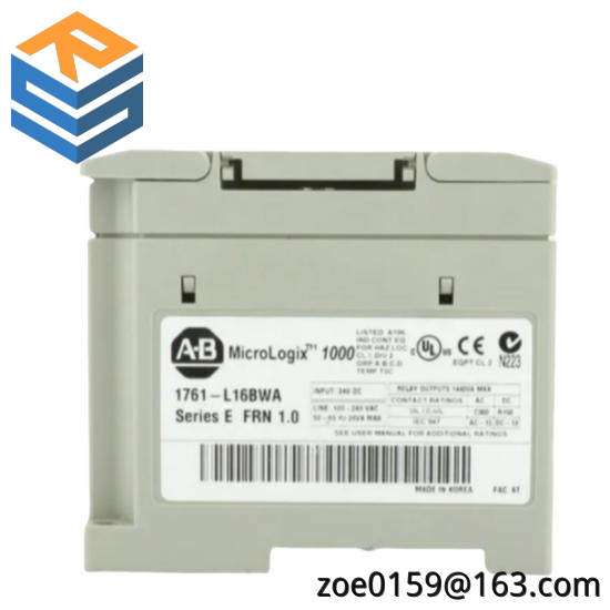 1761-L16BWA MicroLogix 1000 120/240VAC, 10-In-24VDC/6-Out-Relays