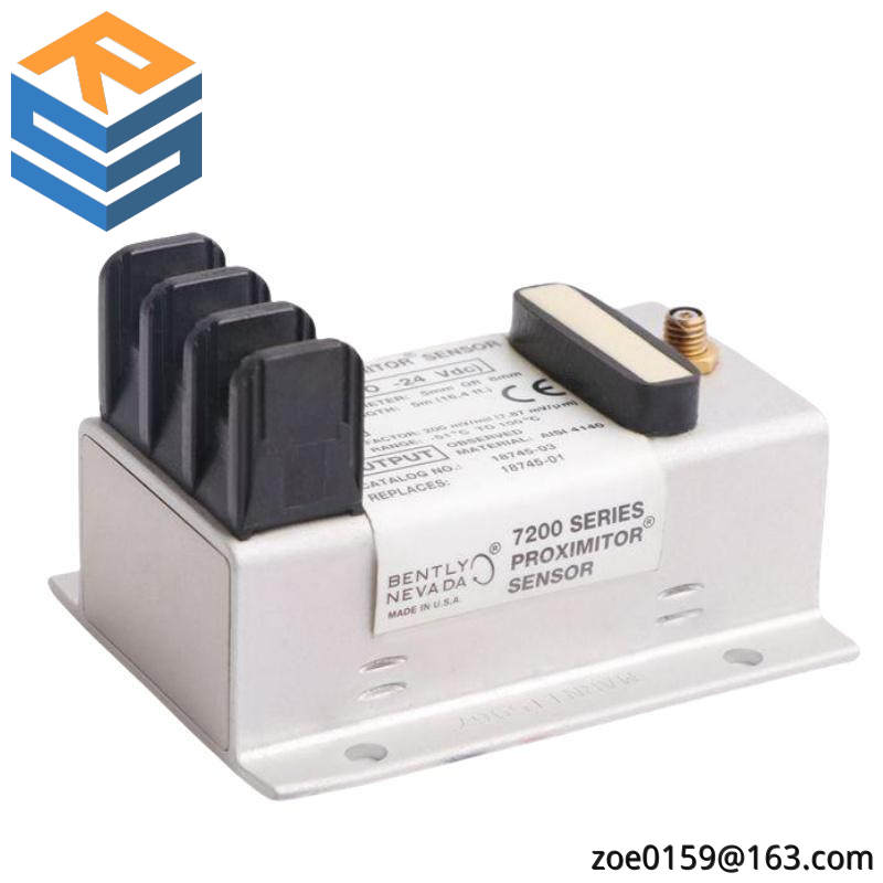 BENTLY NEVADA 1800/20-XX-90-02-00 MOD:158611-01 Vibration Monitor