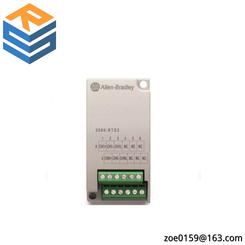 AB 2080-RTD2 Resistance Thermometer Detector Inputs