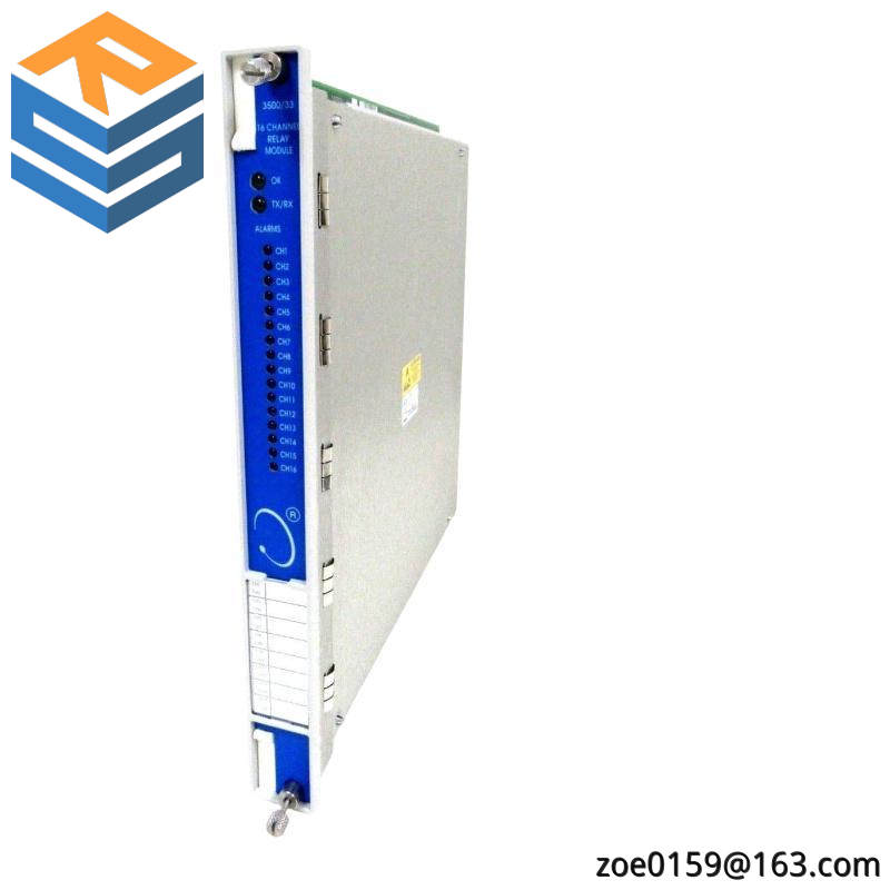 BENTLY NEVADA 3500/33 16-Channel Relay Control Module