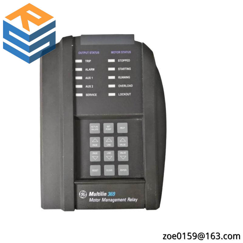 GE 369-HI-R-M-0-0 Motor Management Digital Relay