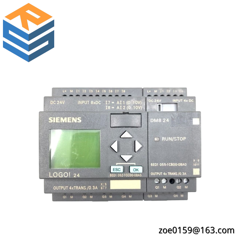 SIEMENS 6ED1 052-1CC00-0BA5 LOGIC MODULE, DISPLAY