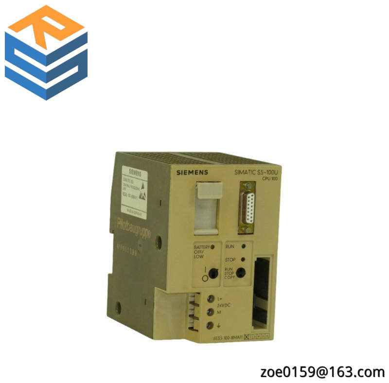 SIEMENS 6ES5100-8MA11 CPU 100 Processor Module