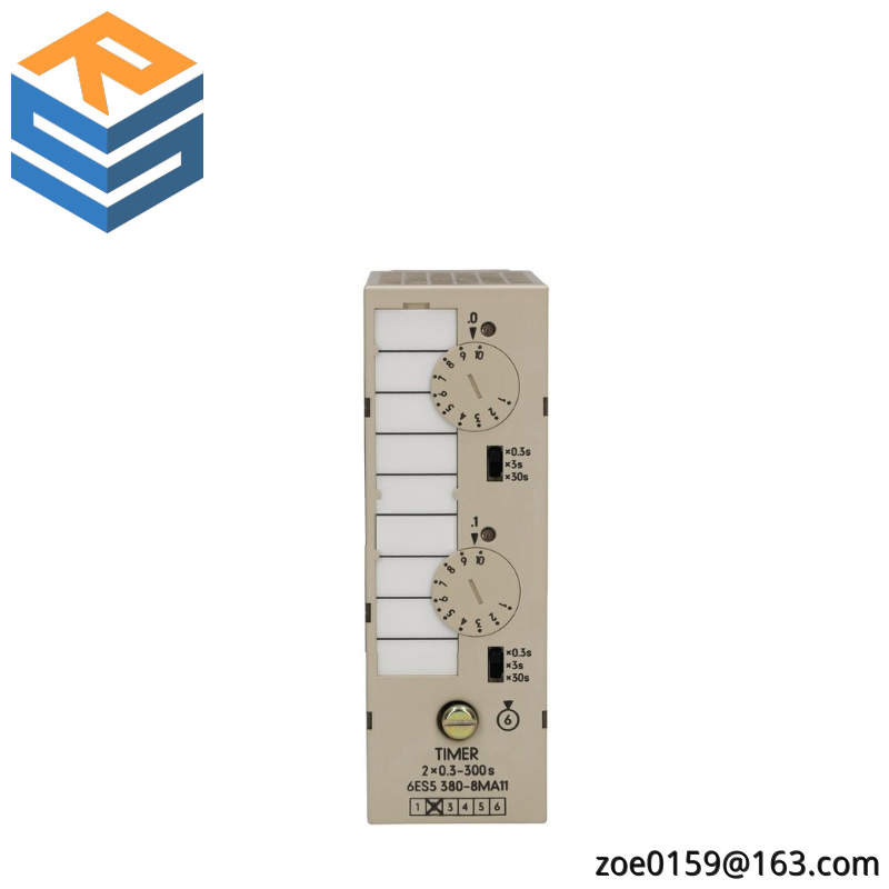 SIEMENS 6ES5380-8MA11 Timer Module
