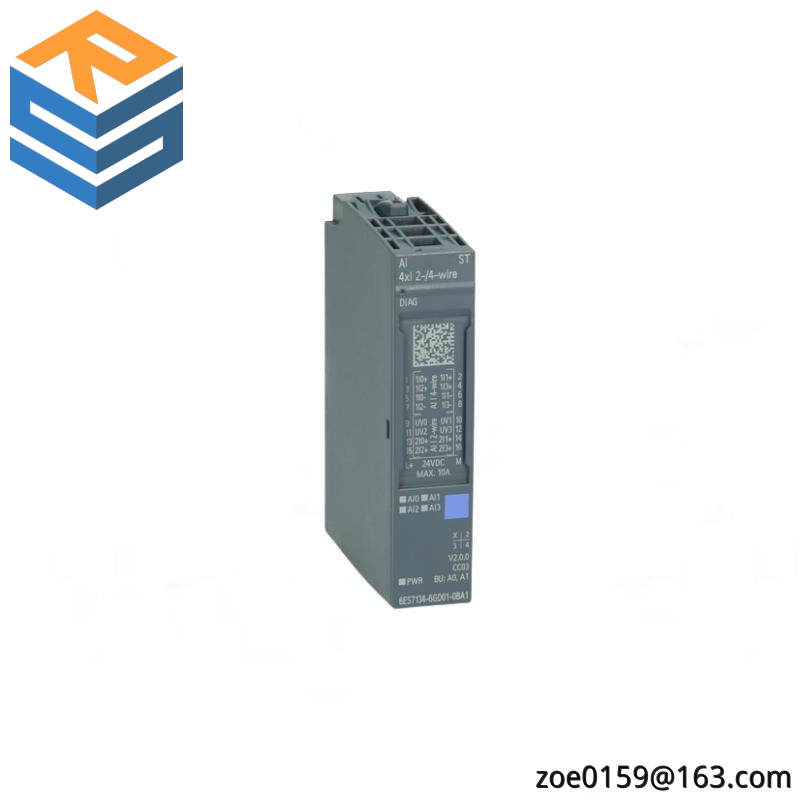 SIEMENS 6ES7134-6GD01-0BA1 ANALOG INPUT MODULE