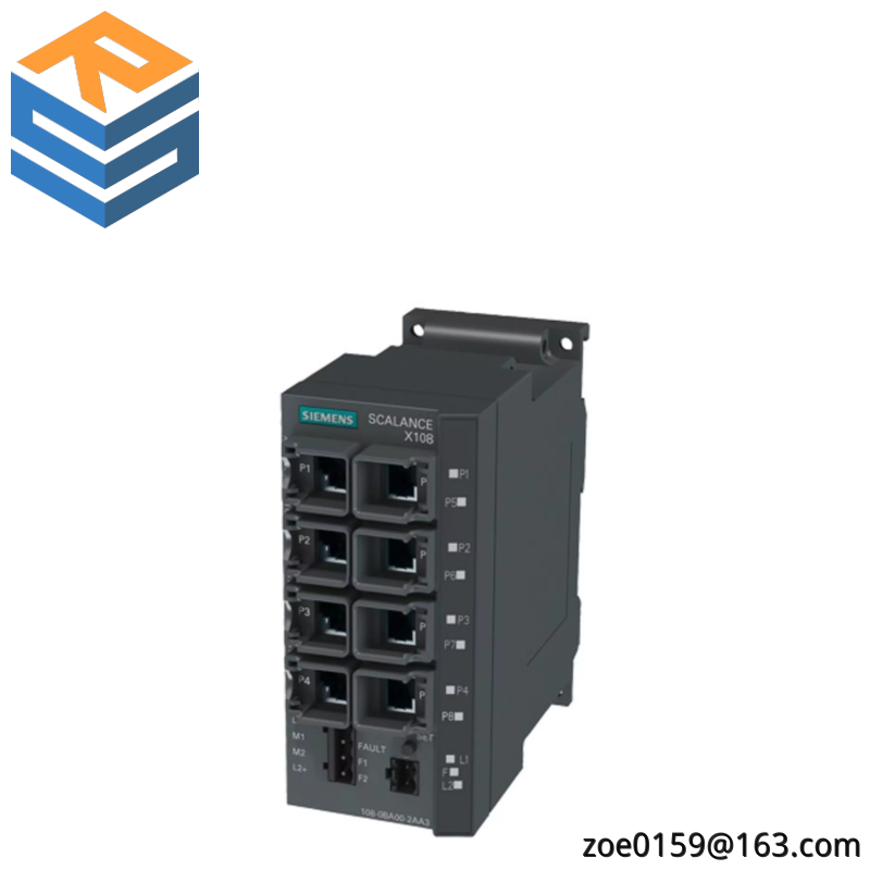 SIEMENS 6GK5108-0BA00-2AA3 SCALANCE X108