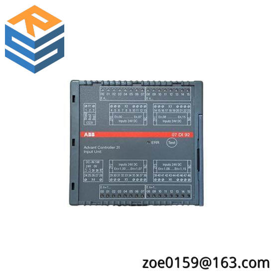 ABB 07DI92 WT92 GJR5252400R4101 Digital I/O module