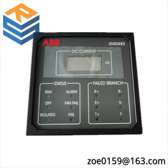 ABB 3BHB006943R0001 UNS0885A-Z,V1 converter display