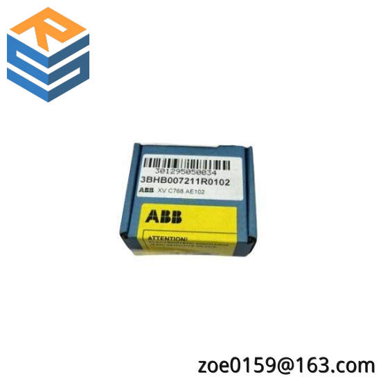 ABB 3BHB007211R0101 ;XVC768AE101 Control Board