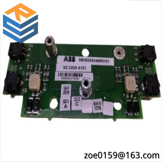 ABB 3BHE036346R0101 XZ C825 A101 Card