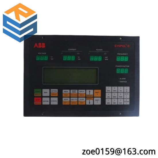 ABB 3DDE300410 CMA 130 Display Front Panel