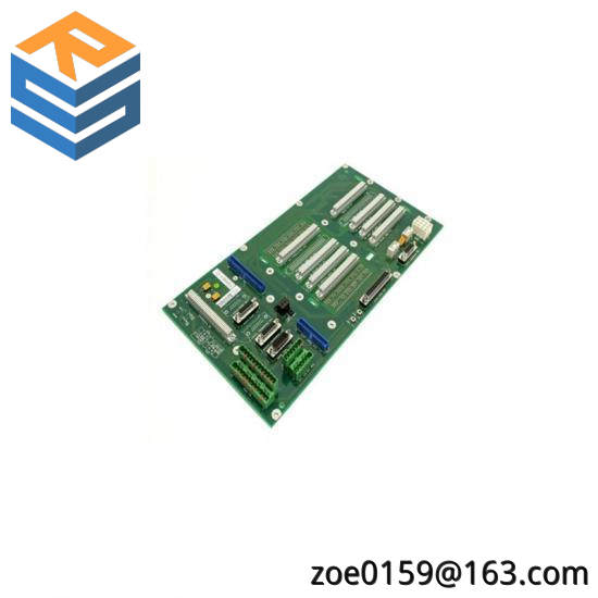 ABB 3HAB6372-001 ROBOT BACKPLANE SLOT RACK DSQC330