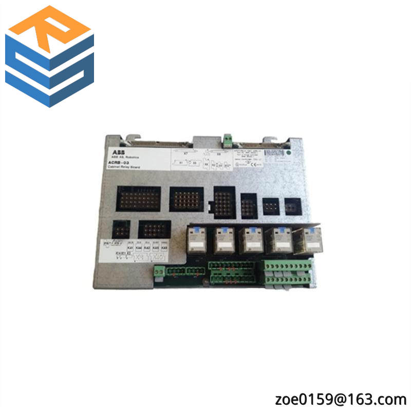 ABB ACRB-033HNE08250-1 Safety Cabinet Relay Board