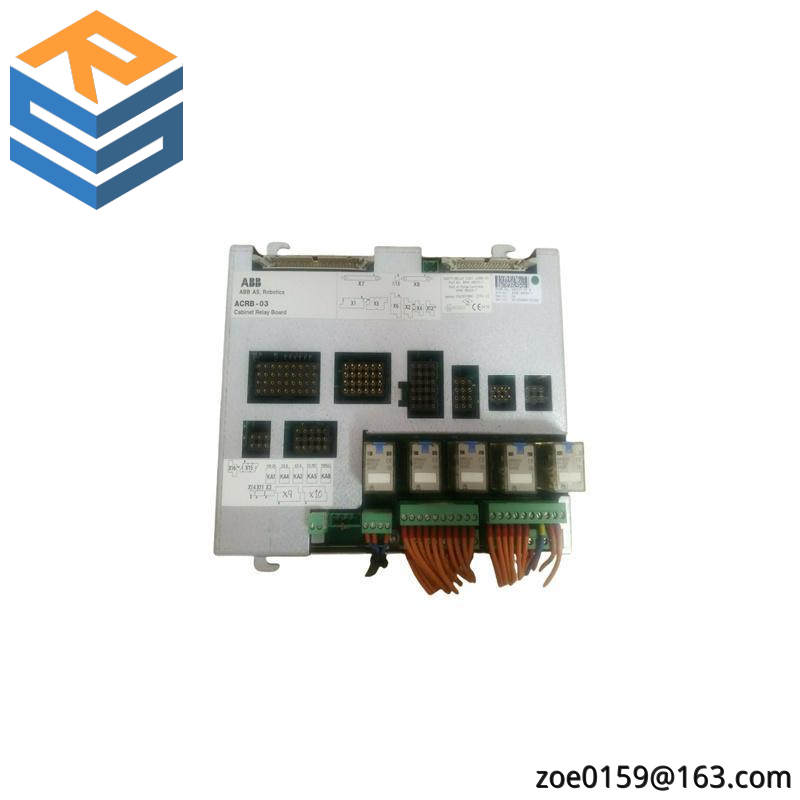 ABB ACRB-03 3HNE08250-1 3HNE06225-1 Safety Cabinet Relay Board