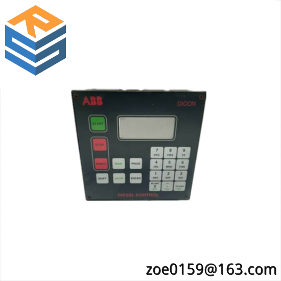 ABB CMA112 Diesel Control Display Panel