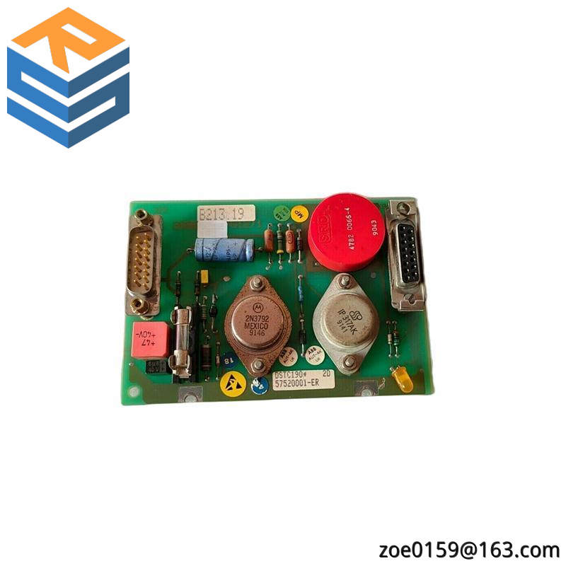 ABB DSTC190 57520001-ER Communications Connection Unit