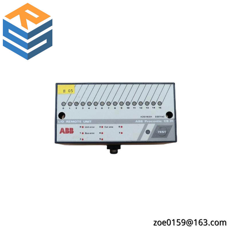 ABB ICSI16D1 I/O REMOTE UNIT PROCONTIC