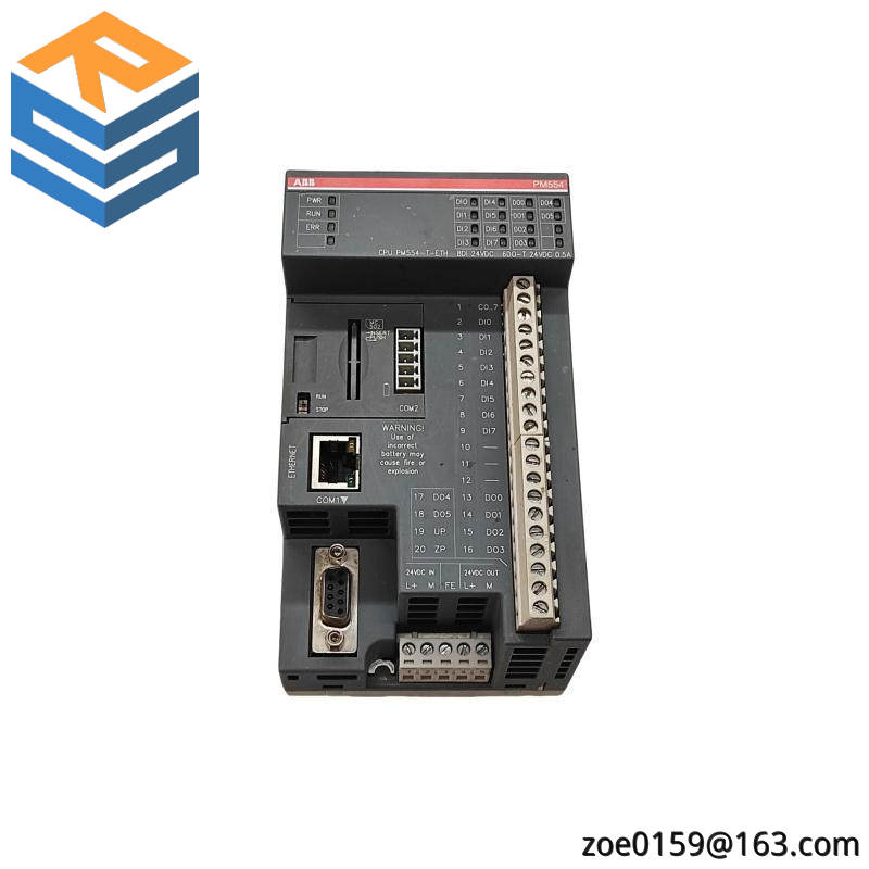 ABB PM564-R-ETH-AC A0 PLC Central Processing Unit
