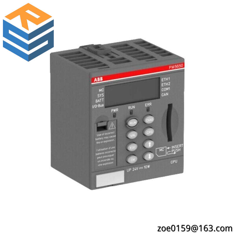 ABB PM5650-2ETH Central Processing Unit Module
