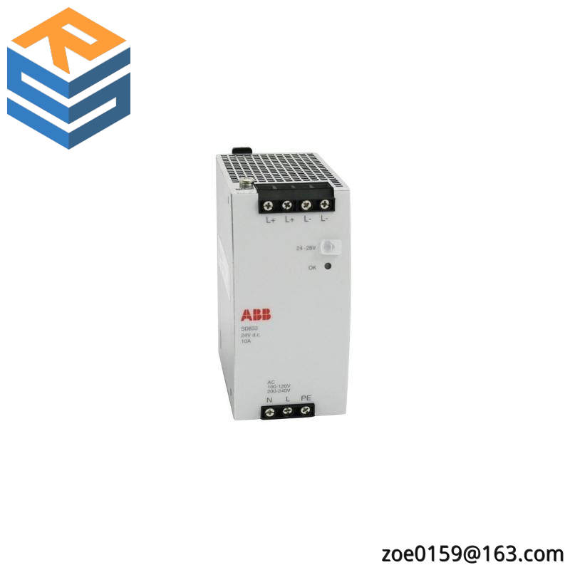 ABB SD833 800xA Series Power Supply