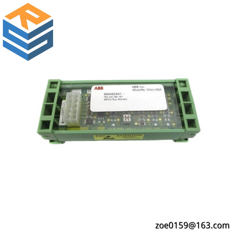 ABB WE-DC-06-161 6644424A1 Voltage Bus Monitor Assembly
