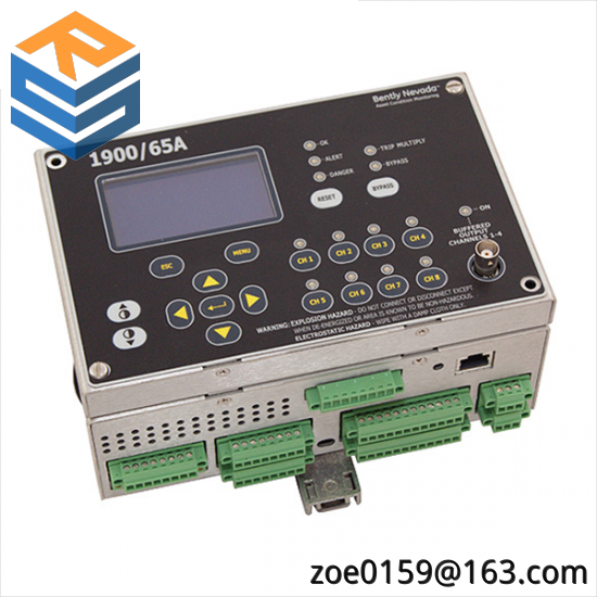 Bently Nevada 1900/65A 172323-01 General Purpose Equipment Monitor