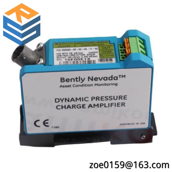 Bently Nevada 350500-00-00-00-11-00 Dynamic Pressure Charge Amplifier