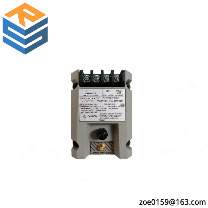 BENTLY NEVADA 990-05-XX-01-00 MOD:165335-01 Vibration Transmitter