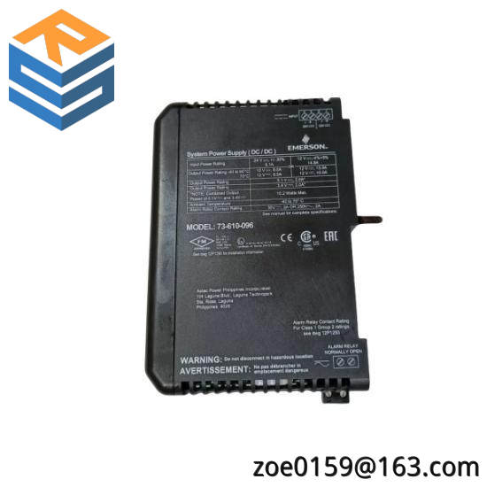 Emerson DeltaV KJ1501X1-BC3 Power Supply
