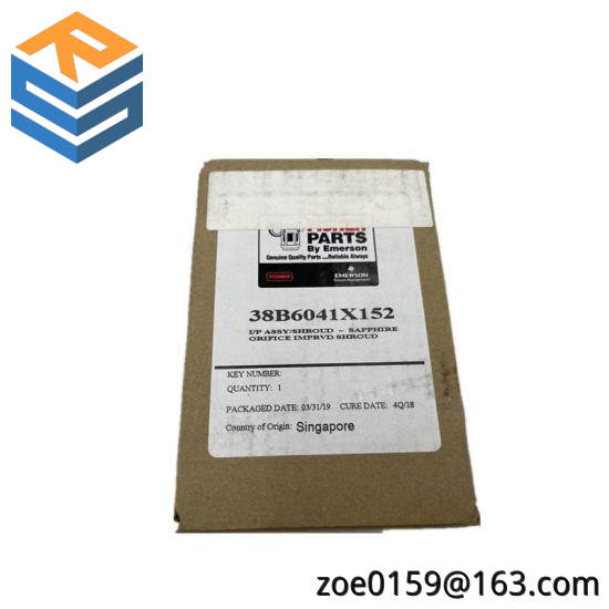 EMERSON FISHER 38B6041X152 CONTROLLER