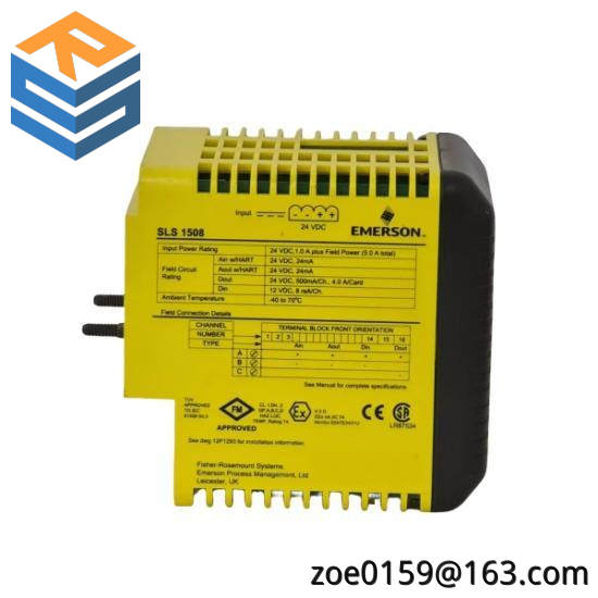 EMERSON KJ2201X1-BA1 12P3162X242 SLS1508  Logic Solver