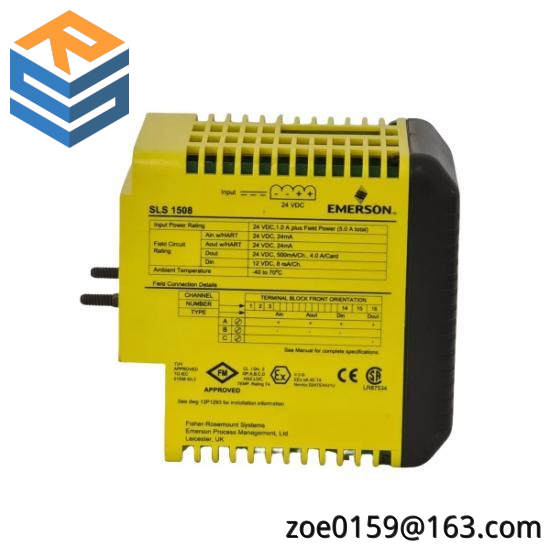 EMERSON KJ2201X1-BA1 12P3162X252 SLS1508 Logic Solver