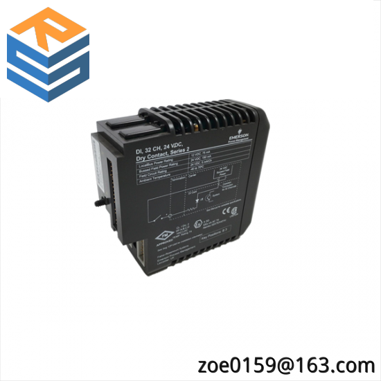 EMERSON KJ3203X1-BA1 12P3270X032 VE4001S2T2B4 Discrete Input Module