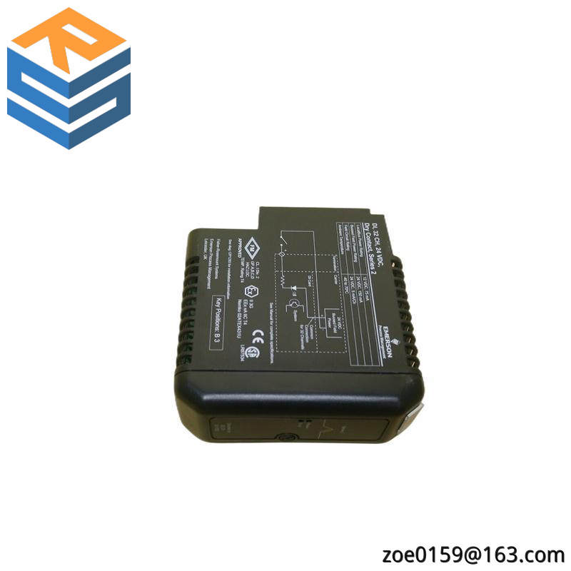 Emerson KJ3203X1-BA1 12P3270X042 Dry Contact Card