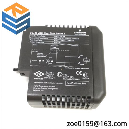 EMERSON KJ3241X1-EA1 12P2565X032 Interface Module