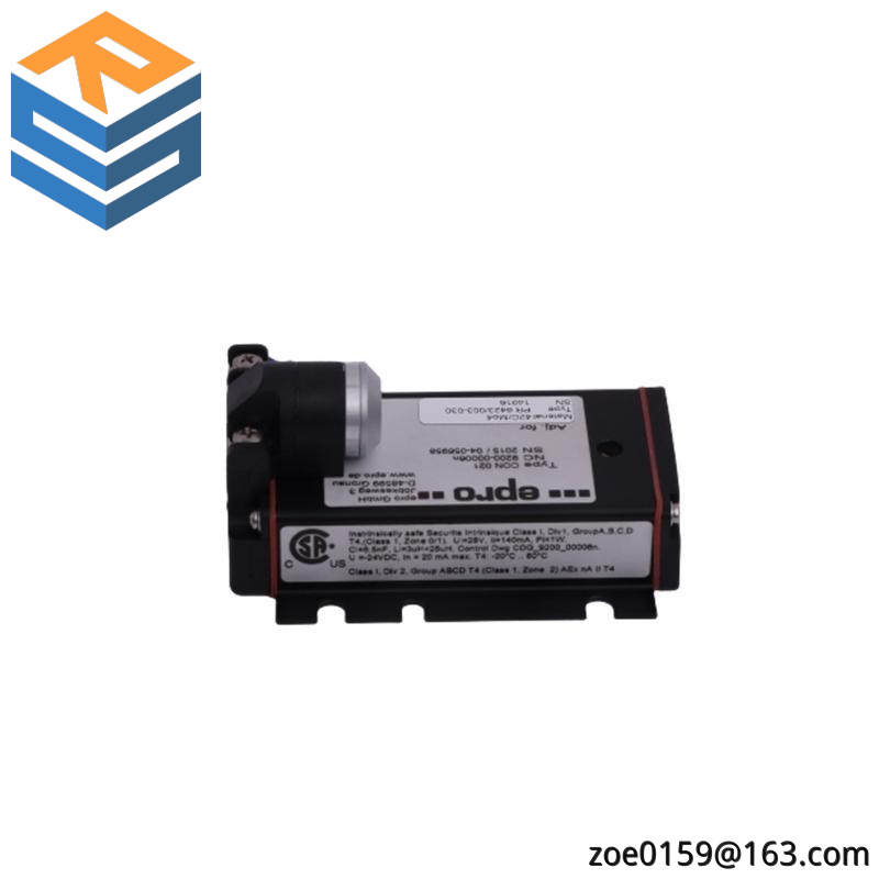 EPRO PR6423/101-101 CON031 TSI Module